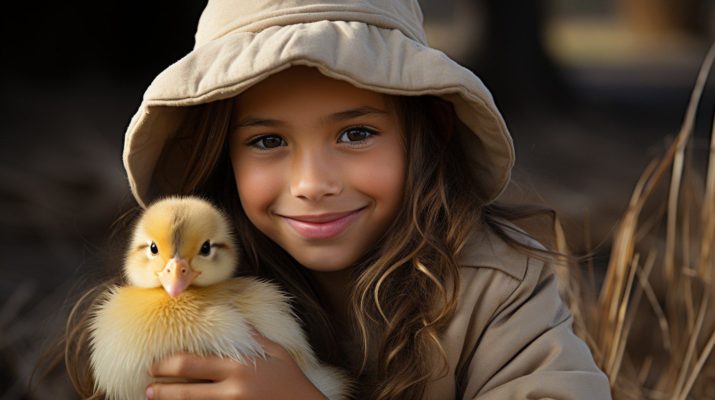 "Утка психует!". На Амуре девочка помогла собрать крякве птенцов-потеряшек