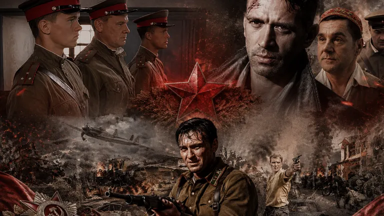 Топ-20 сериалов о Великой Отечественной войне. Коллаж: Сорокина Екатерина, кадры из фильмов «Ликвидация», «Диверсант», «В июне 1941»