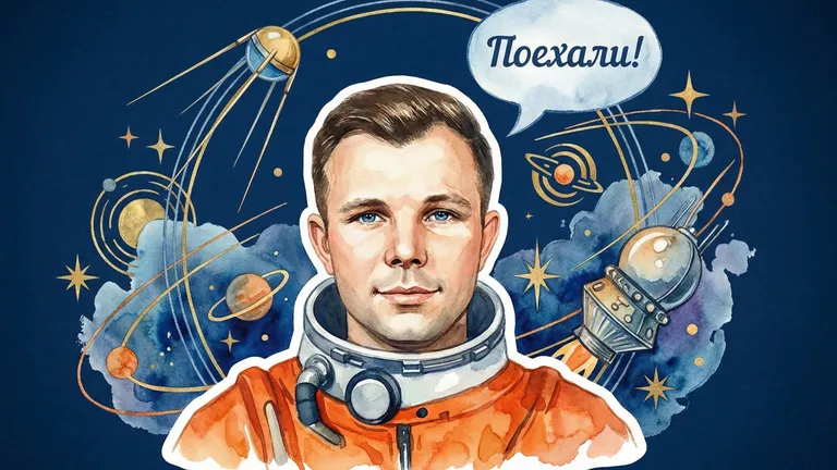 День космонавтики в 2026 году: история и традиции праздника. Коллаж: Сорокина Екатерина, фото сгенерировано нейросетью Nano Banana