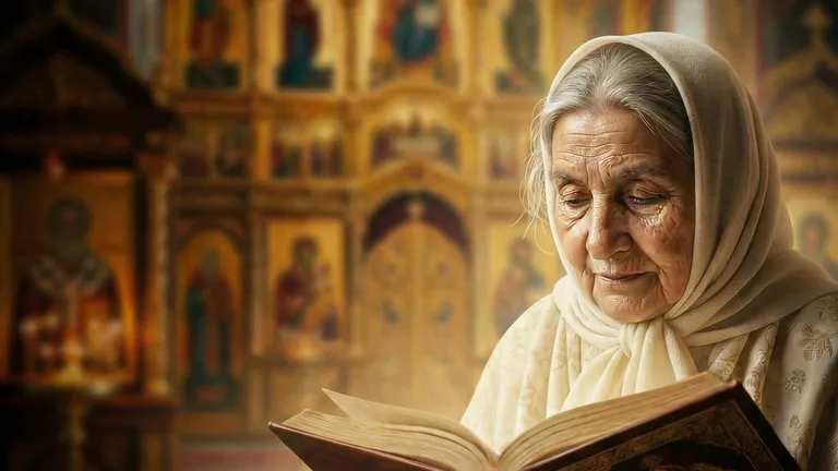 Молитва Ефрема Сирина в Великий пост. Коллаж: Сорокина Екатерина, фото сгенерировано нейросетью Nano Banana