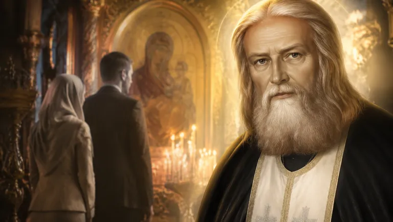 Молитвы Серафиму Саровскому о здравии, помощи и исцелении. Коллаж: Сорокина Екатерина, фото сгенерировано нейросетью GPT Images