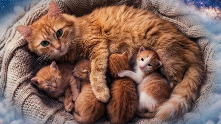 К чему снятся кошки: толкование по соннику. Коллаж: Сорокина Екатерина, фото сгенерировано нейросетью Nano Banana