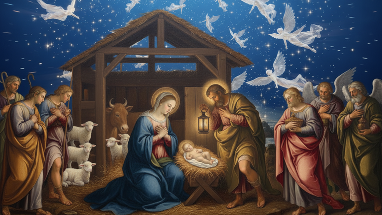 Как встретить Рождество Христово в 2026 году. Фото сгенерировано нейросетью Nano Banana