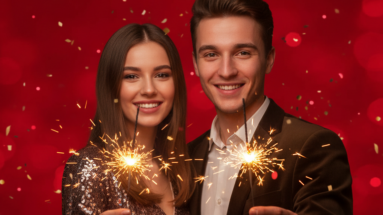 Новый год в России: история и традиции праздника. Коллаж: Сорокина Екатерина, фото сгенерировано нейросетью Nano Banana