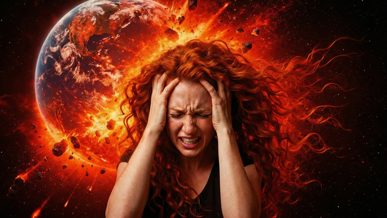 Магнитные бури в марте 2026 года. Коллаж: Сорокина Екатерина, фото сгенерировано нейросетью Nano Banana