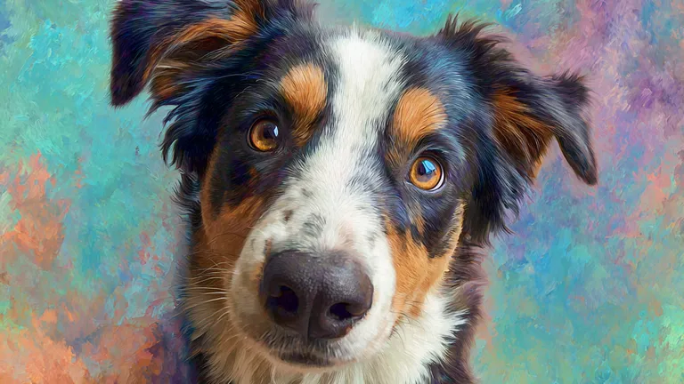 К чему снится собака по соннику. Фото сгенерировано нейросетью Midjourney