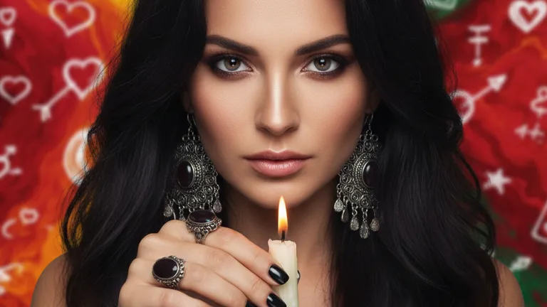 Точные и правдивые гадания на любовь. Коллаж: Сорокина Екатерина, фото сгенерировано нейросетью Nano Banana