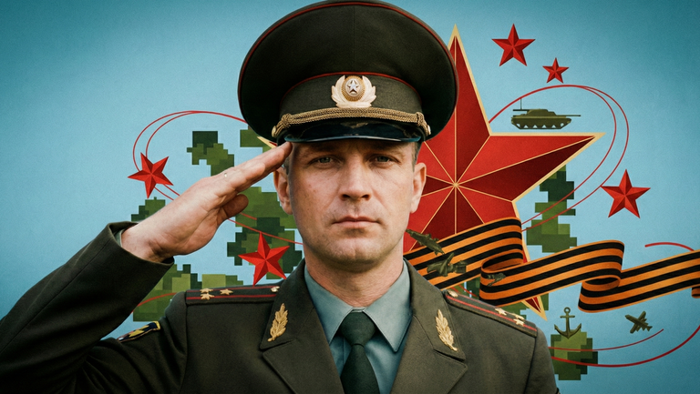 23 февраля (День защитника Отечества): история и традиции праздника. Коллаж: Сорокина Екатерина, фото сгенерировано нейросетью Nano Banana