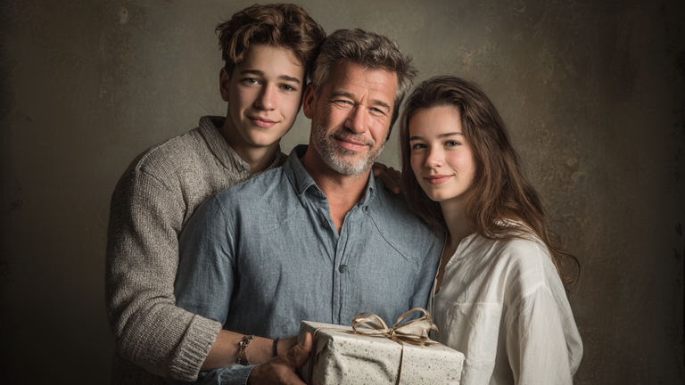 Что подарить папе на день рождения. Фото сгенерировано нейросетью Midjourney