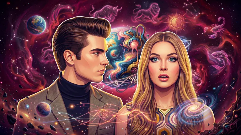 Гороскоп для мужчин и женщин на март 2026 года. Коллаж: Сорокина Екатерина, фото сгенерировано нейросетью Nano Banana