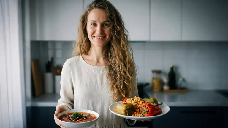 Топ-20 рецептов в Великий пост в 2026 году. Коллаж: Сорокина Екатерина, фото сгенерировано нейросетью Nano Banana