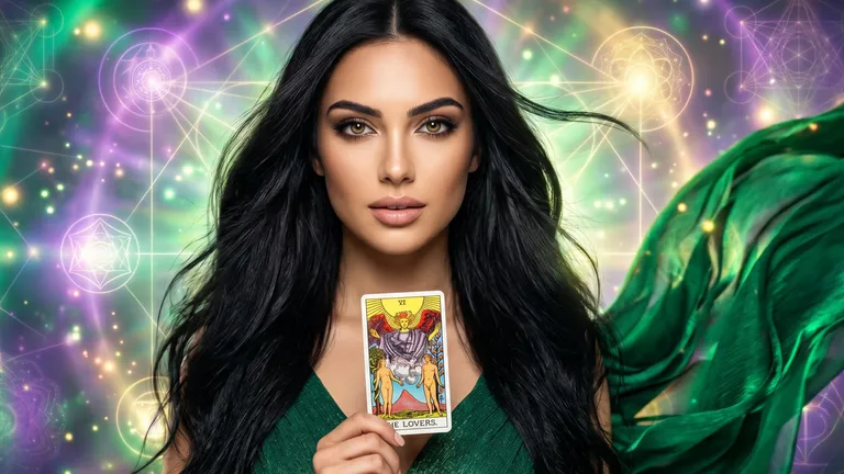 Матрица судьбы по дате рождения. Коллаж: Сорокина Екатерина, фото сгенерировано нейросетью Nano Banana