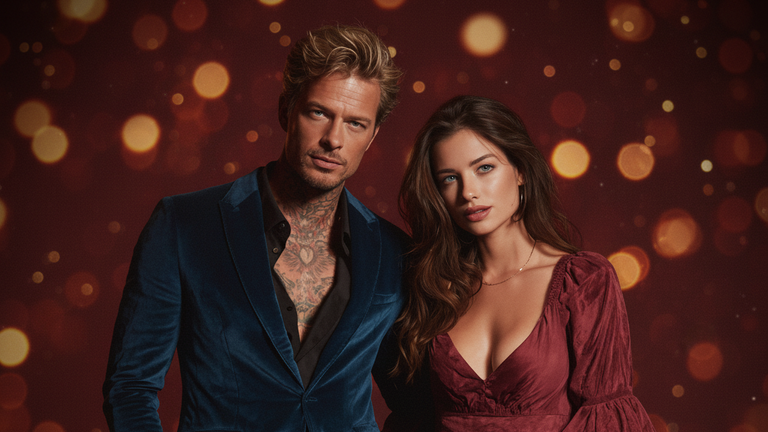 В чем встречать Новый 2026 год. Коллаж: Сорокина Екатерина, фото сгенерировано нейросетью Midjourney