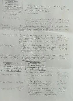 Личное дело Дохкаева А.М. (архив МВД Казахстана). Награды и поощрения, 2 страница