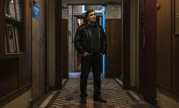 Евгений Цыганов на съемках сериала «Фишер. Черный проспект». Фото: Wink