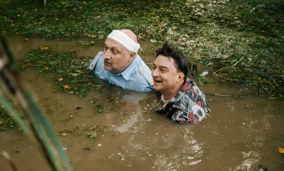 Гоша Куценко и Максим Лагашкин в сериале «Почти настоящий детектив». Фото: СТС