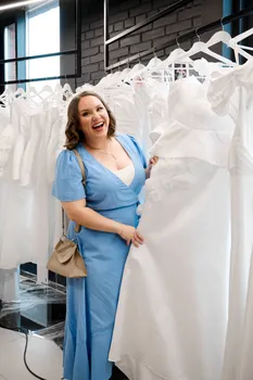 Ксения Корнева на съемках сериала «Мама будет против». Фото: СТС