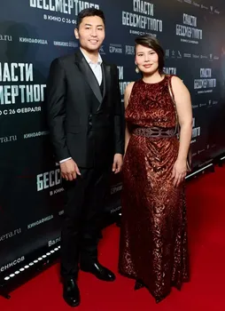 Кымбатбек Алимжанов на премьере фильма «Спасти бессмертного»