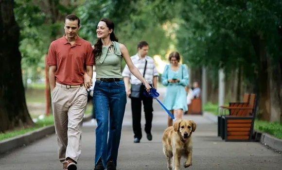 Влад Кнопка и Ангелина Поплавская в сериале «Молодежка. Новая смена» . ФОТО: СТС