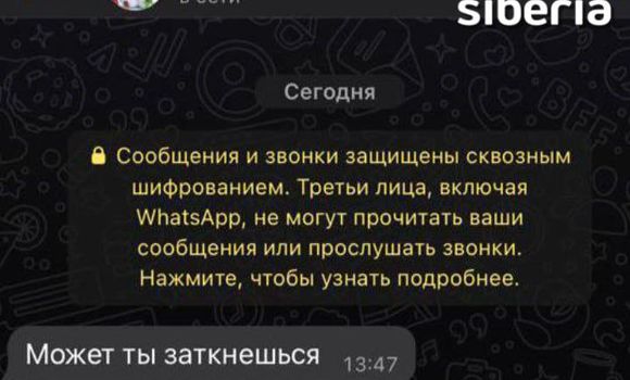 Второе сообщения Мария получила от бабушки своей приемной матери Екатерины. ФОТО: @MASH_SIBERIA
