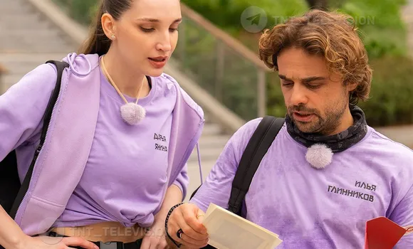 Илья Глинников и Дарья Янина в 3 сезоне шоу «Сокровища императора». Фото: ТНТ