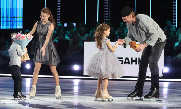 Никита и Алена на «Ледниковом периоде». ФОТО: Юрий Феклистов