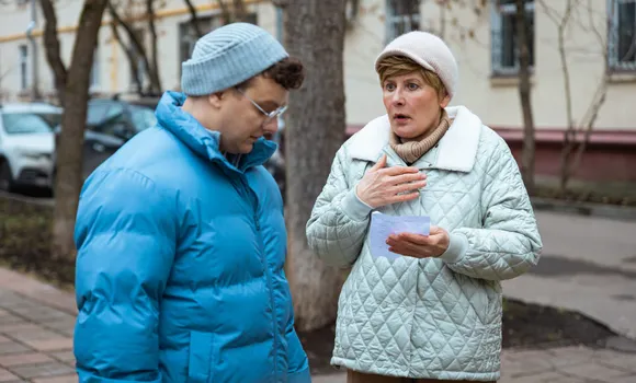 Филипп Бледный и Татьяна Орлова в 5 сезоне сериала «Папины дочки. Новые». Фото: СТС