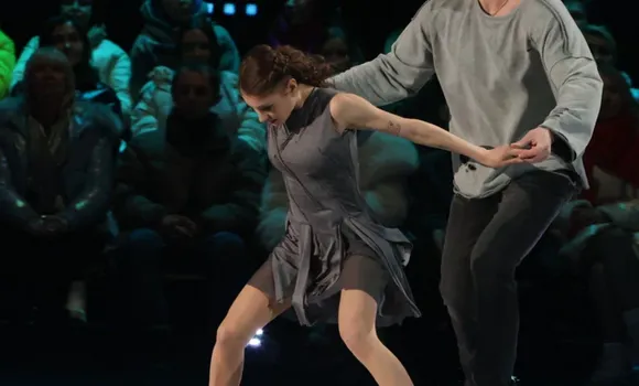 Никита и Алена на «Ледниковом периоде». ФОТО: Юрий Феклистов