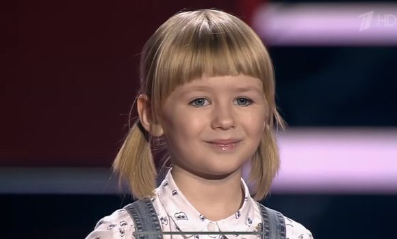 Ярослава Дягтерёва на шоу "Голос. Дети" в 2016 году. Фото предоставлено пресс-службой Первого канала