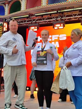 Золотые медалисты Chefs Team Junior. Фото: "Жизнь"