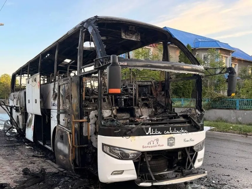 В ДНР семеро погибли от удара украинского БПЛА по автобусу «Москва-Симферополь». Фото: соцсети