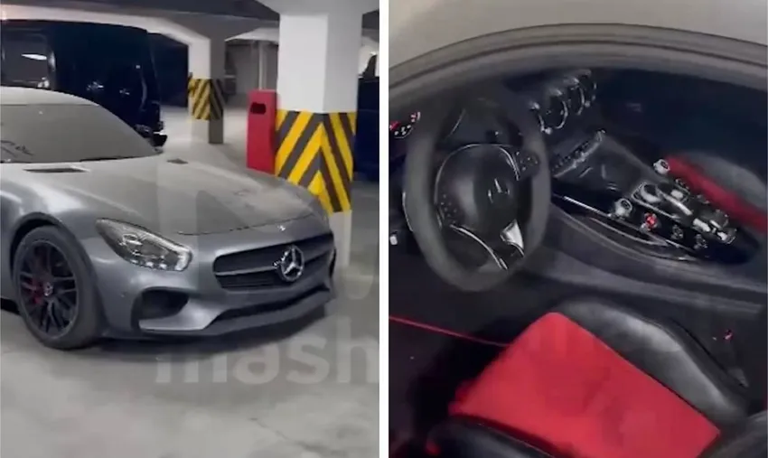 Именной Mercedes-Benz AMG GT Хабиба Нурмагомедова выставили на срочную продажу за 16 млн рублей. Фото: @t.me/mash
