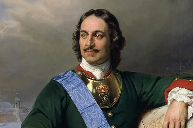 Пётр Первый. П. Деларош. Пётр Великий. Кунстхалле, Гамбург, 1838
