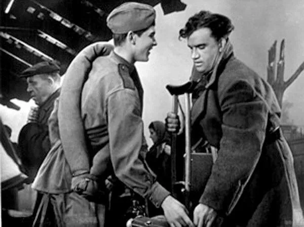 Кадр из фильма "Баллада о солдате", реж. Григорий Чухрай, 1959 год