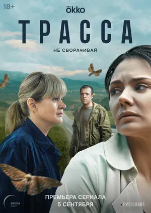 Постер к сериалу «Трасса», 2024, реж. Душан Глигоров. Фото: ru.wikipedia.org