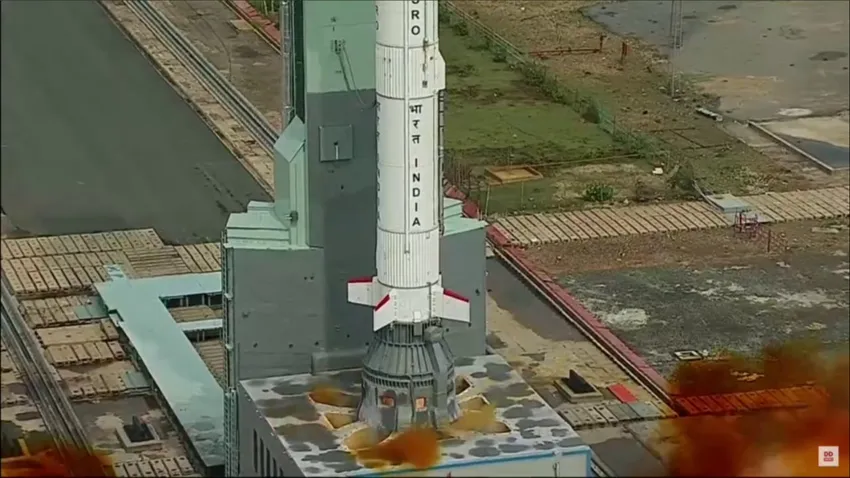 Индия успешно запустила ракету для пилотируемой миссии. Фото: timesofindia.indiatimes.com