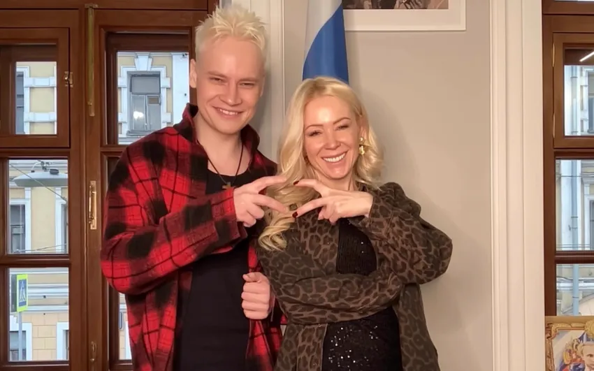 Шаман и Екатерина Мизулина. Фото: Telegram / @ekaterina_mizulina