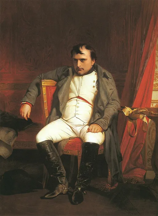 Наполеон в Фонтенбло. Поль Деларош,1845