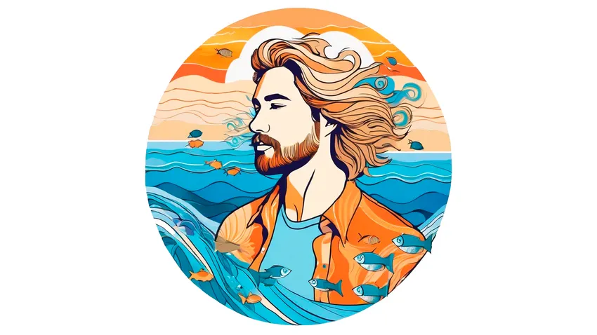 Мужчинам-Рыбам в 2025 году нужно поддерживать внутренний баланс. Фото: ask.chadgpt.ru