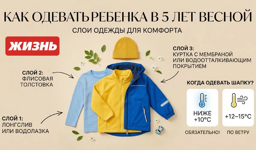 Как одевать ребенка весной по возрасту. Коллаж: Сорокина Екатерина