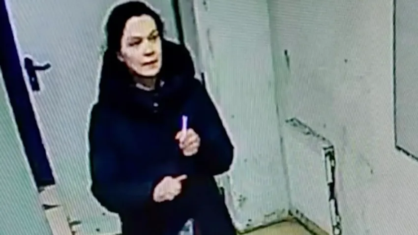 47-летняя петербурженка, которая подожгла коробки на первом этаже. Фото: @mashmoyka