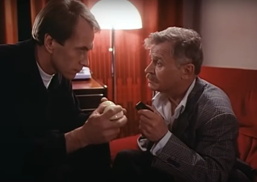 Кадр из фильма "Классик", реж. Георгий Шенгелия, 1998 год