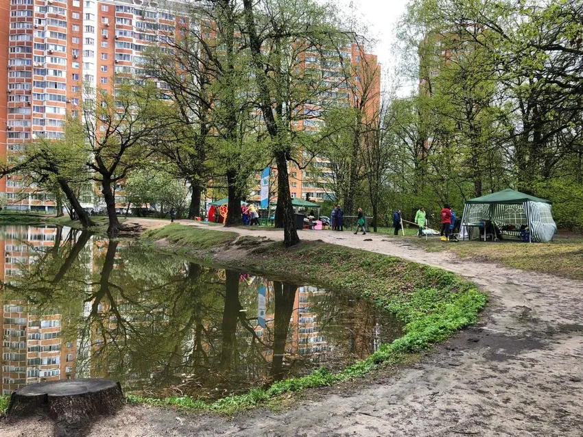 Дубы посадят вокруг водоема. Фото: Фонд поддержки ветеранов ВОВ и трудового фронта "Защита"
