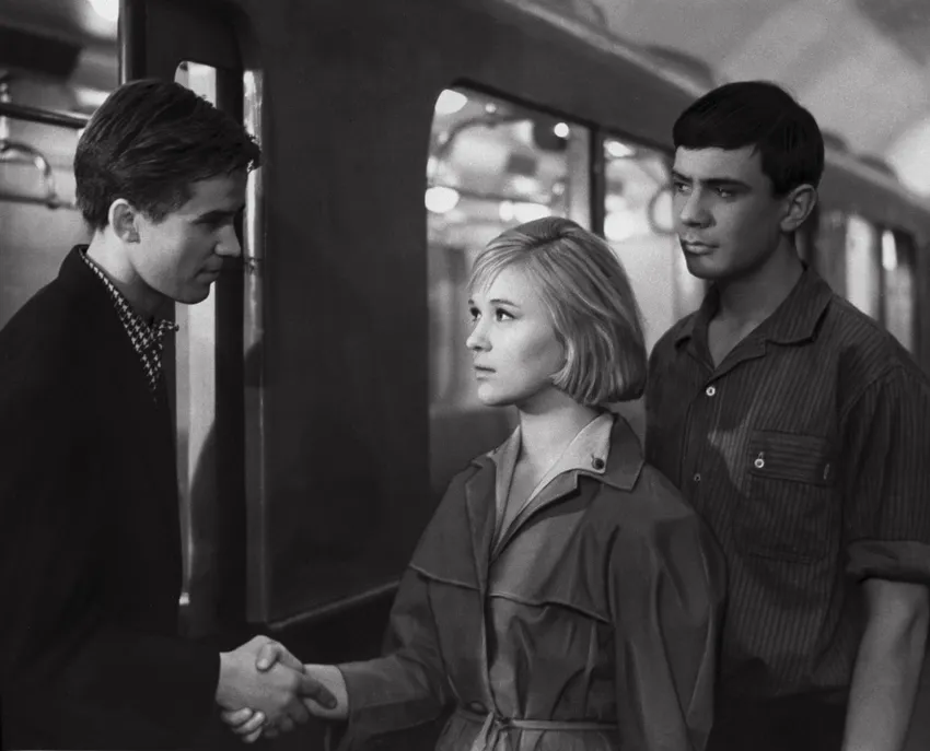 Кадр из фильма "Я шагаю по Москве", 1964, реж. Георгий Данелия. Фото: legion-media.ru