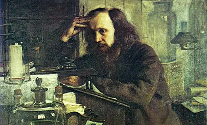 С именем Дмитрия Менделеева связано немало мифов. Портрет Д. И. Менделеева, 1886. Масло. Н. А. Ярошенко 
