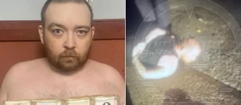 Питерский псих, напавший на местных с ножом, считал себя участником "Голодных игр". Фото: @t.me/shot_shot