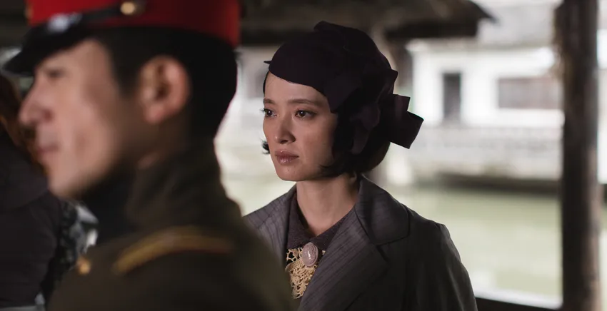 Сион Накамару сыграла роль возлюбленной разведчика. Кадр из сериала "Зорге". Фото предоставлено пресс-службой Первого канала