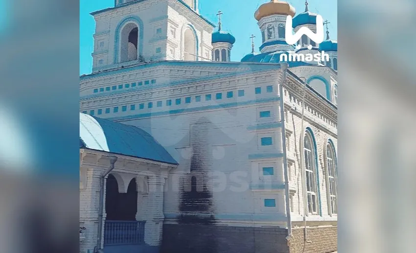 В Нижегородской области мужчина пытался поджечь храм из-за ссоры с верующей мамой. Фото: @t.me/mash_nimash