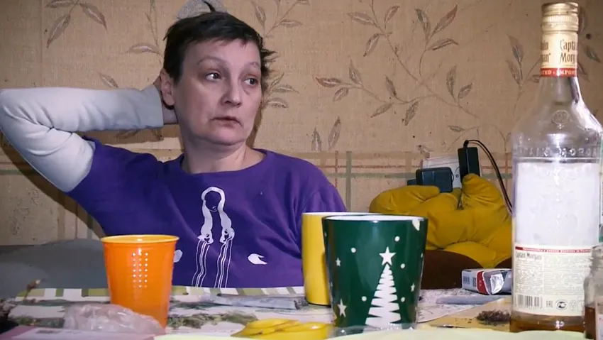 Ксения Качалина из-за невостребованности пристрастилась к алкоголю. 2018 год. Фото: кадр из передачи «Андрей Малахов. Прямой эфир»