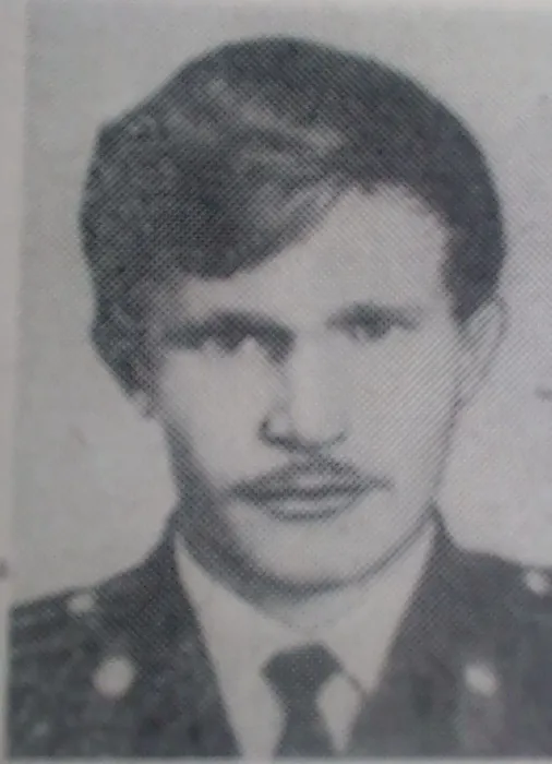 Участковый инспектор Заводского РОВД Владимир Кирин. Фото: из личного дела МВД ЧИАССР